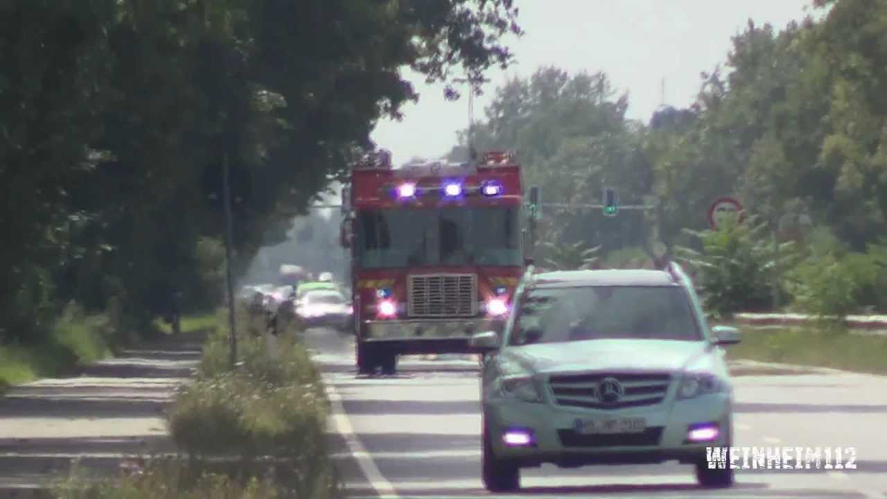 Engine 1 US Army Fire Rescue Heidelberg ( Airhorn )