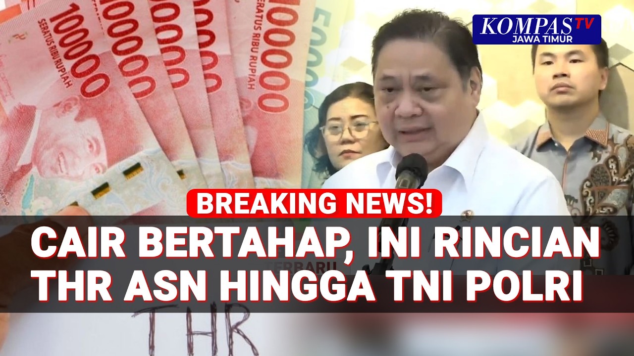 Breaking News |  THR ASN TNI Polri Cair Secara Bertahap Sejak 26 Februari, Ini Rinciannya!