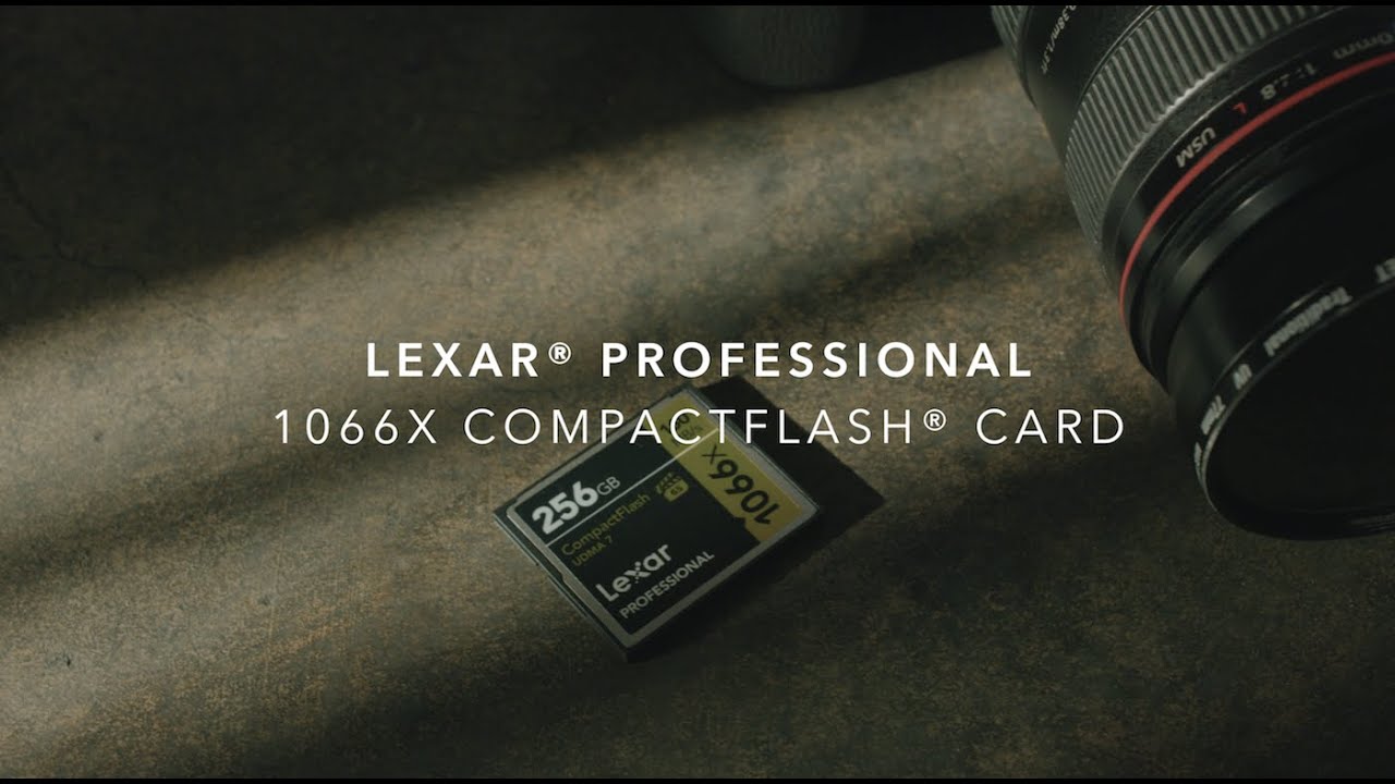 Lexar&reg; Professional 1066x CompactFlash&reg; Card