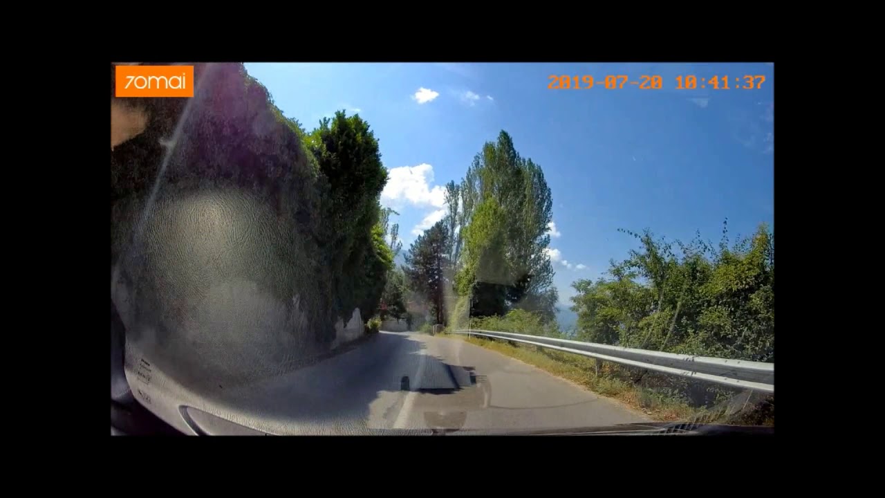 Driving from Ohrid to Sv Naum