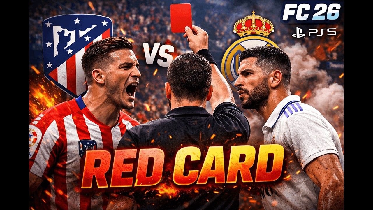Red Card Turns Derby Into War 😱 | FC 26 PS5
