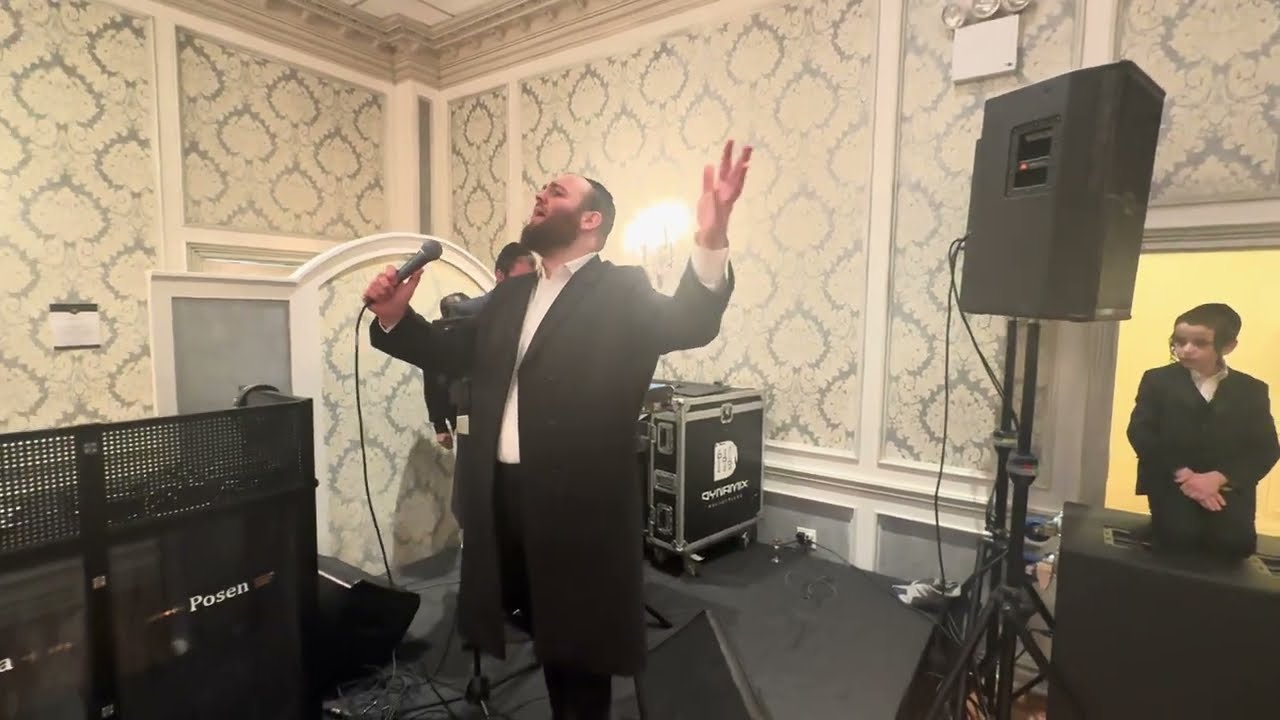 Katz & Danziger Wedding | Singer Chaim Braun And Leibish Posen on the keys | Hit second dance