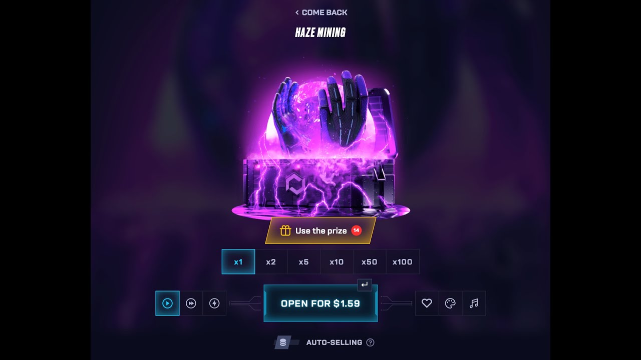 𝐇𝐀𝐙𝐄 𝐌𝐈𝐍𝐈𝐍𝐆  Case on csgo.net ! 𝗣𝗥𝗢𝗠𝗢 𝗖𝗢𝗗𝗘 