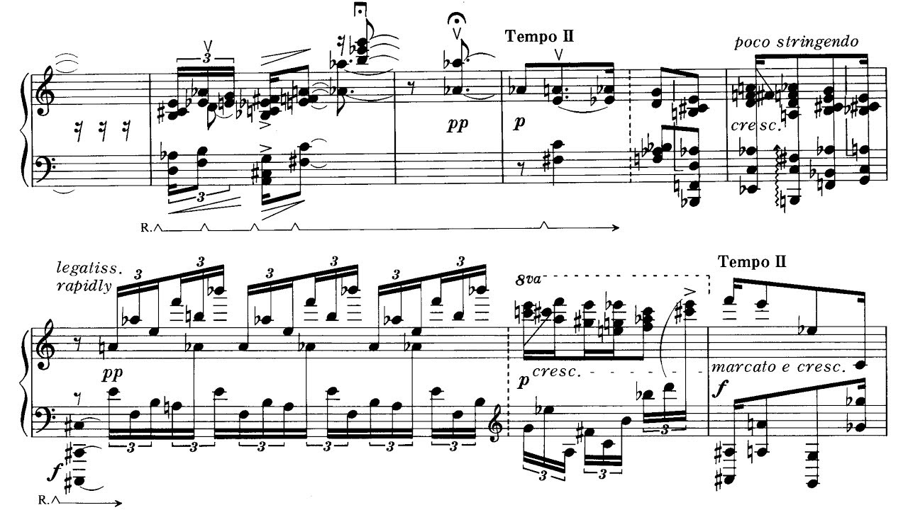 Toru Takemitsu - Rain Tree Sketch