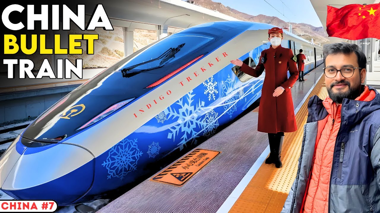 Bullet Train of China 🇨🇳 350 KMPH Bullet Train journey