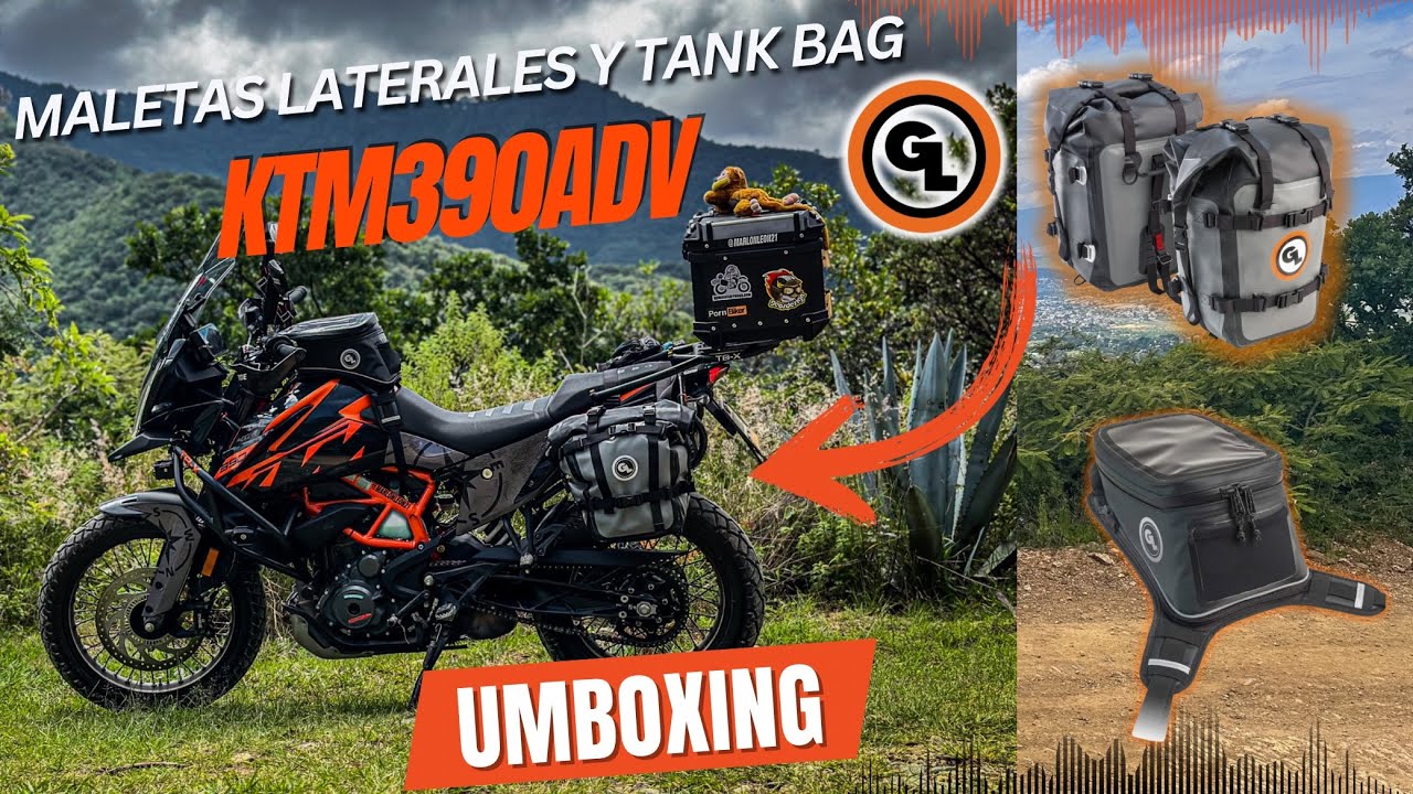 🔥 Las MEJORES Maletas Laterales para MOTO Giant Loop Mototrekk Panniers + Diablo Tank Bag