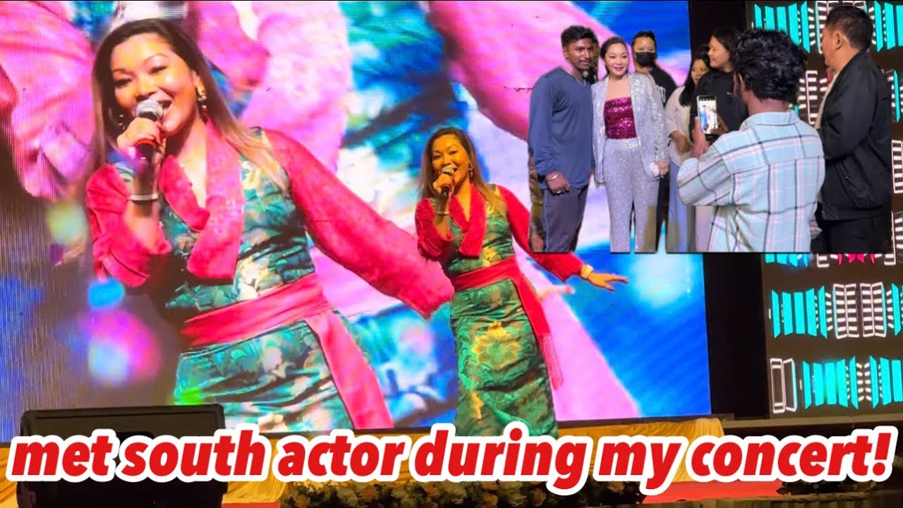 My first Concert in “Mundgod” Tenzin Donsel’s weekly #vlog59 #extipaartiste #tibetansinger