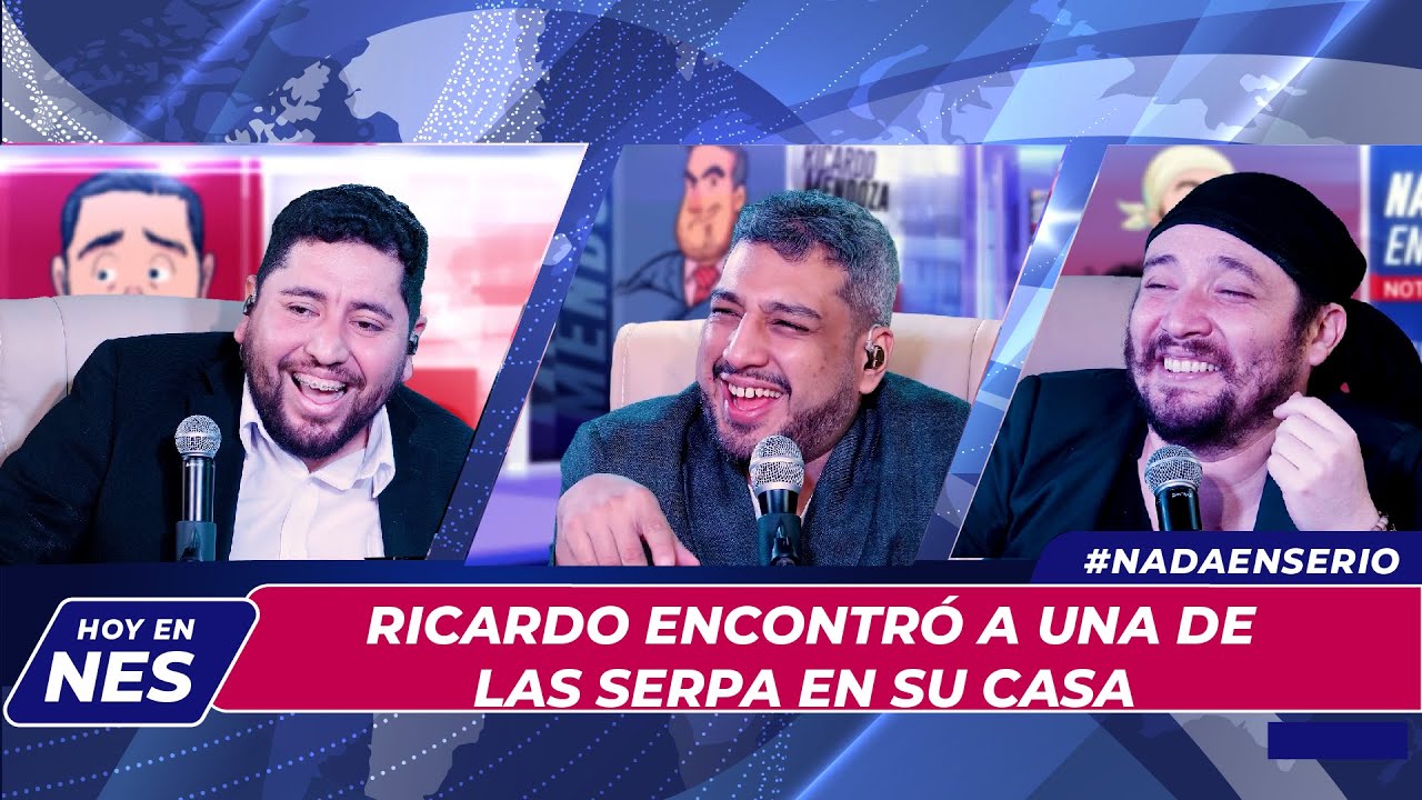 NADA EN SERIO - T2. EP10 - RICARDO ENCONTRÓ A UNA DE LAS SERPA EN SU CASA