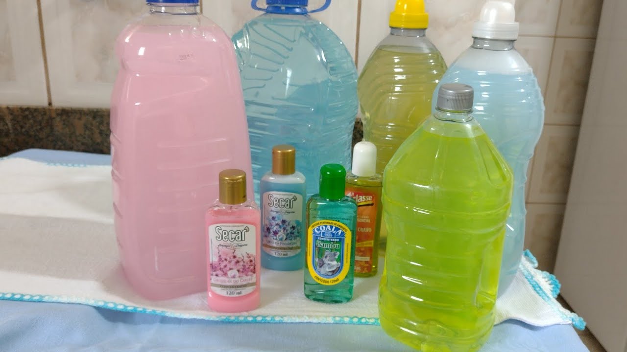 Com poucas gotas do COALA você faz desinfetantes e com amaciantes 2 em 1