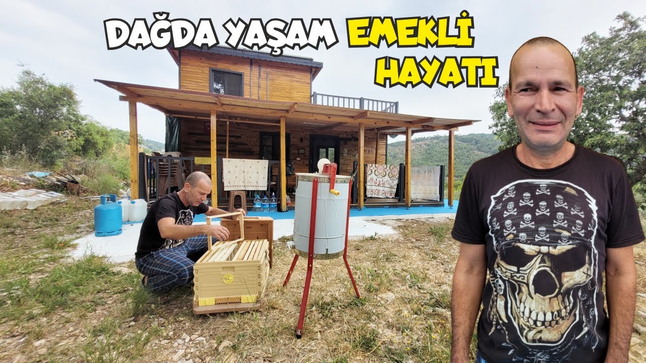 Dağda yaşayan adam KÖYDE GEÇİM şartlarını geliştiriyor!(Fethiye)