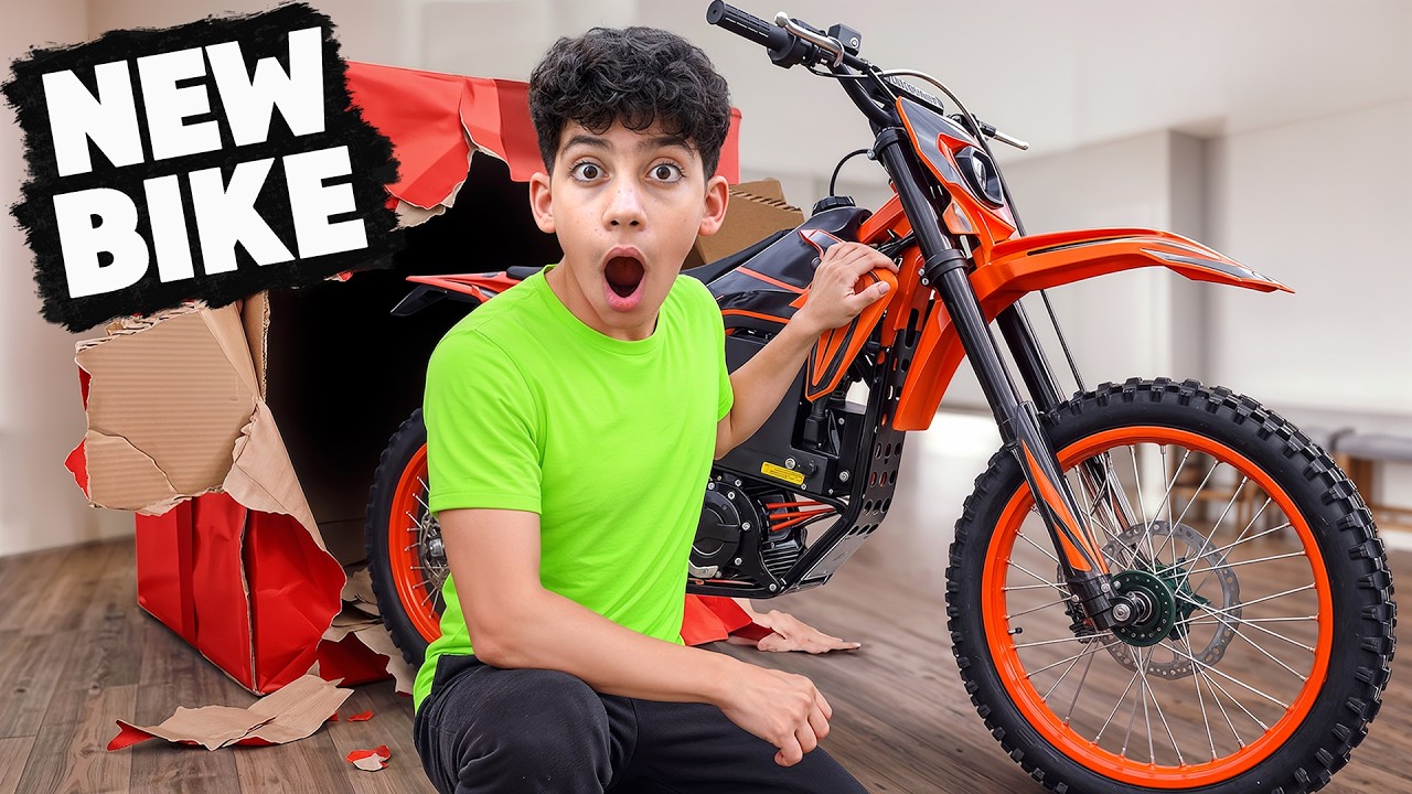 I surprised my Brother with a New Bike