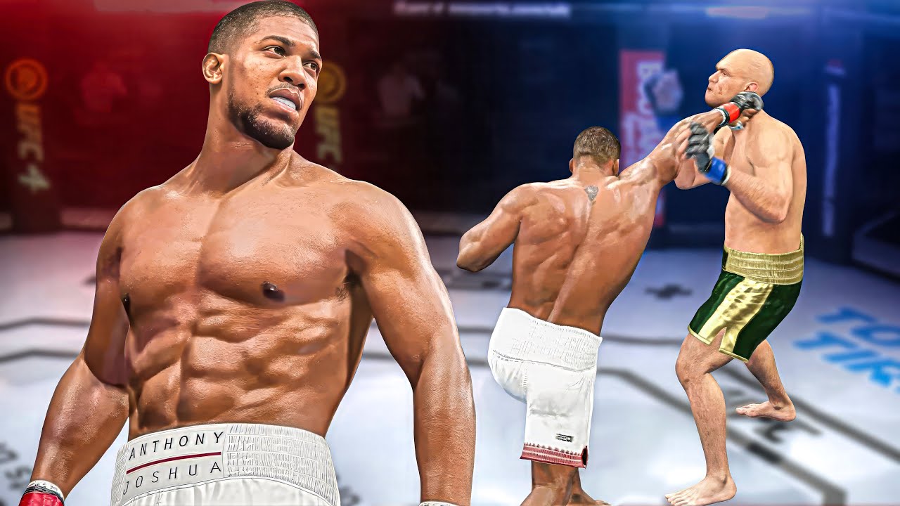 Boxing The Head Off Players With Anthony JOSHUA!
