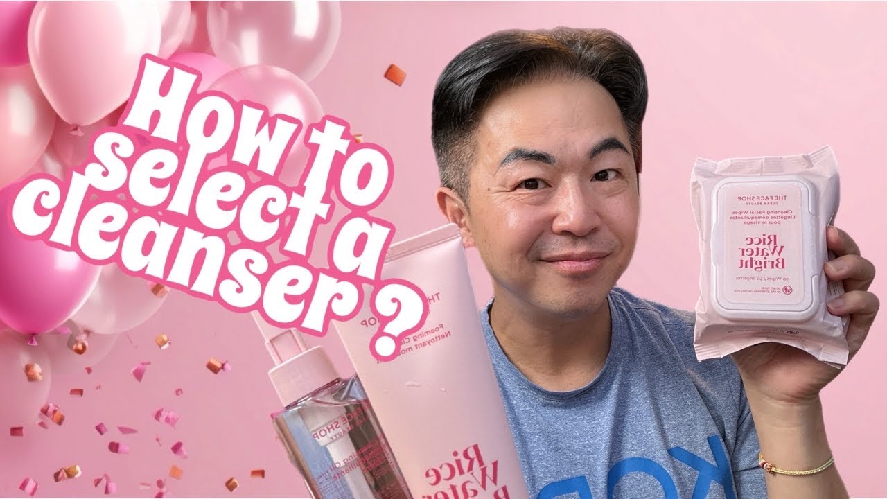 How to select face cleanser ? Face Shop New Rice Water Collection Demo and Review