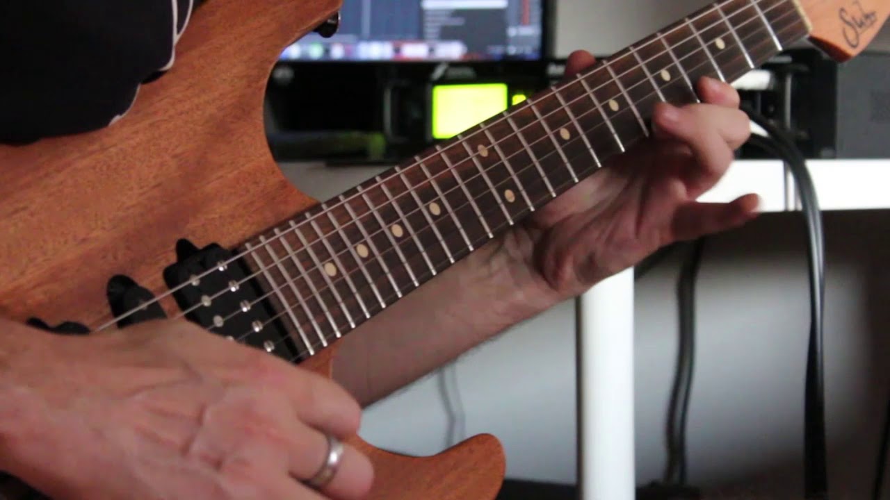 Some fusion improvisation. Suhr Modern Satin, Axe Fx II