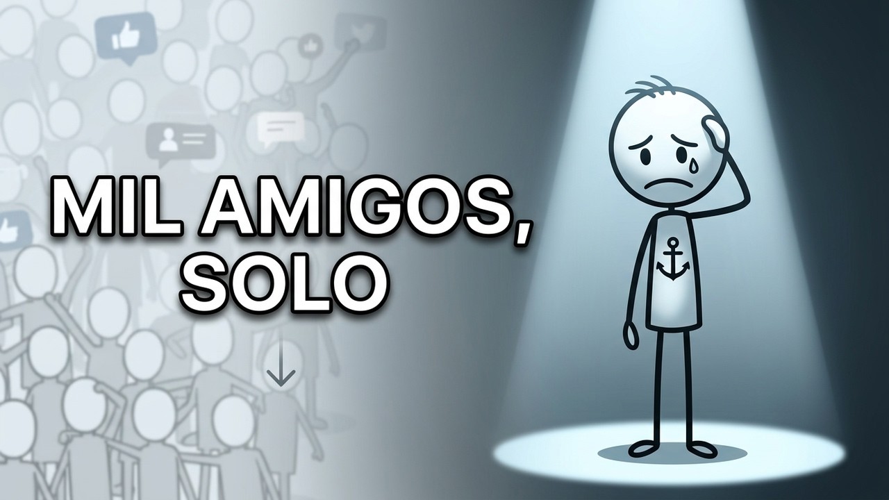 EFECTO SOMBRA: Mil Amigos pero Completamente Solo: La Verdad Incómoda