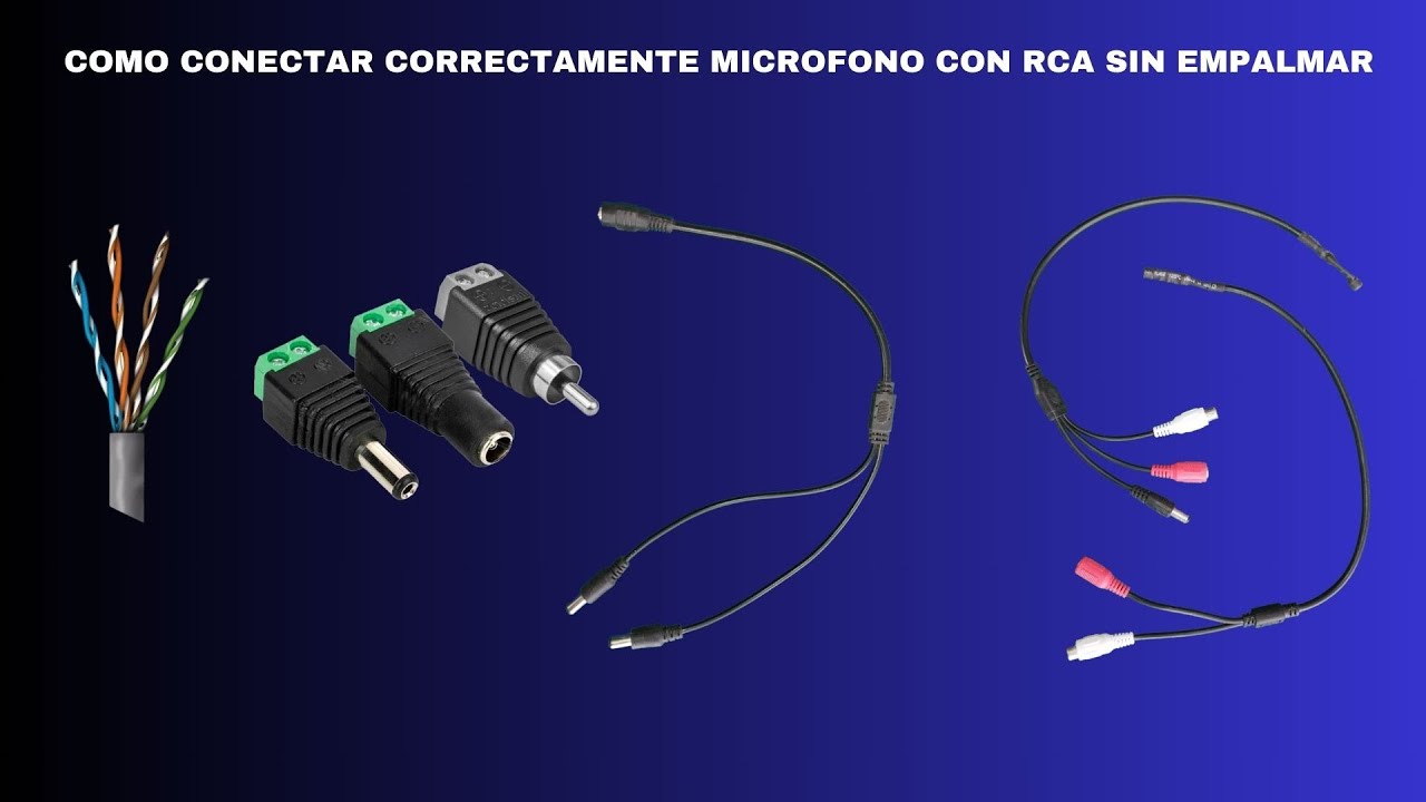 COMO CONECTAR CORRECTAMENTE MICROFONO AL XVR Dahua CCTV