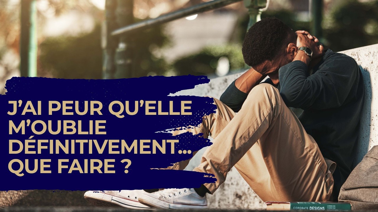 Je surveille tout, ses messages, ses réseaux et j'ai peur qu'elle m'oublie...
