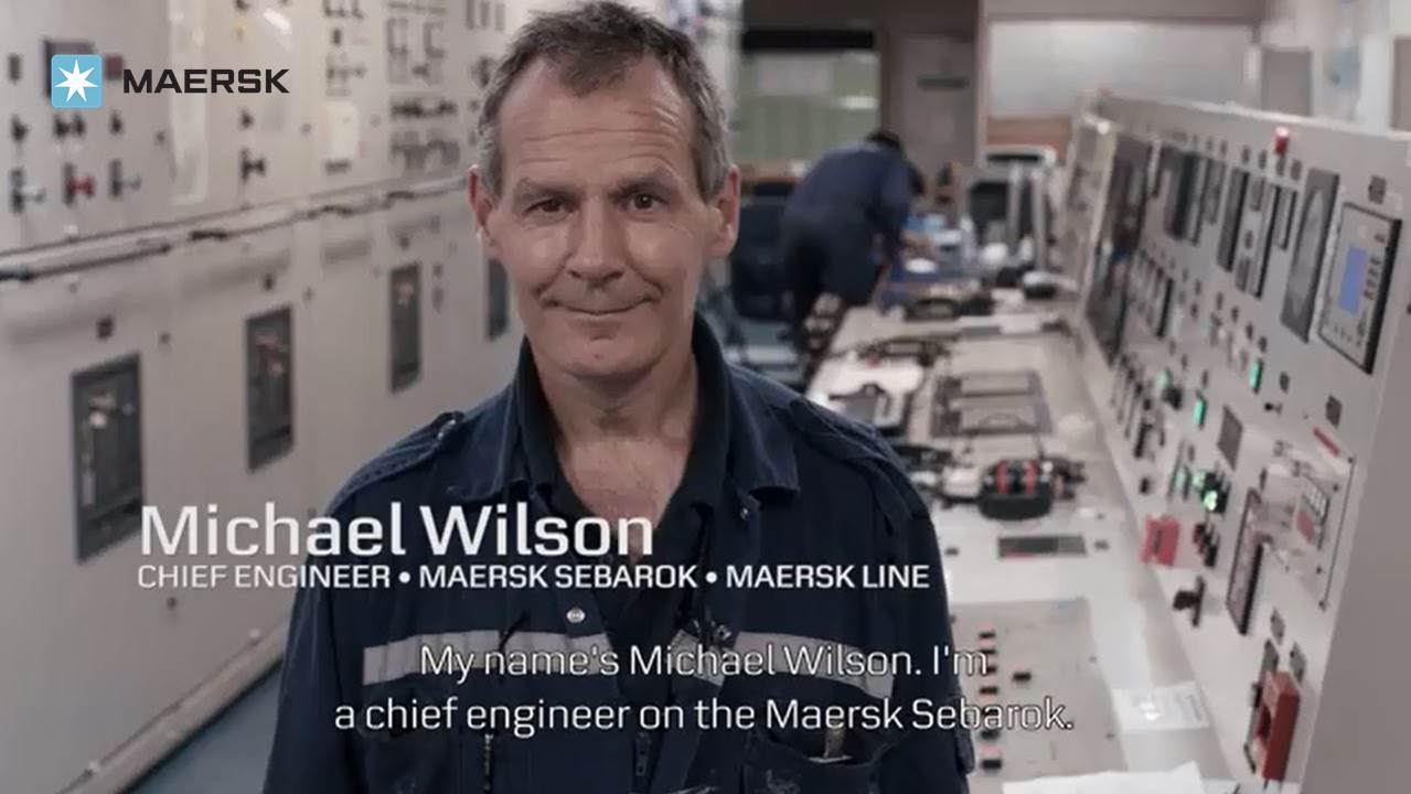 The Values to me: Chief Engineer in Maersk, Michael Wilson, on “Constant Care”