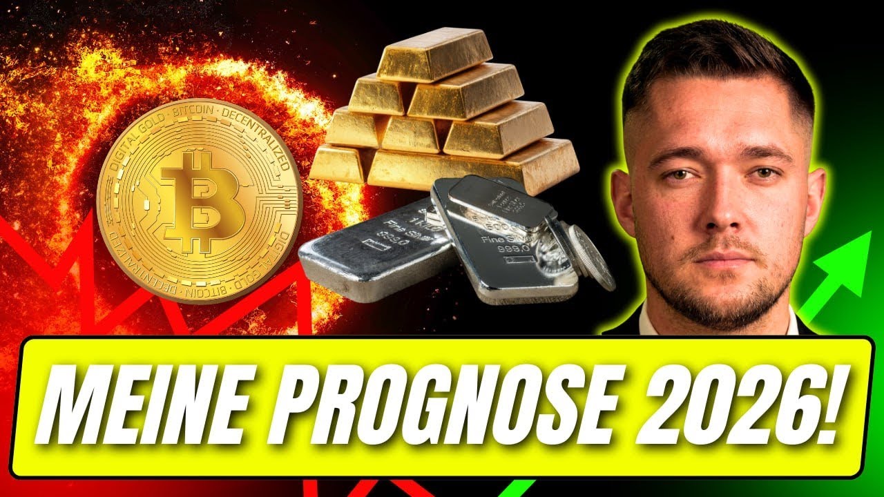 Prognose 2026: Wird Bitcoin, Gold und Silber EXPLODIEREN oder kommt der CRASH?💥 