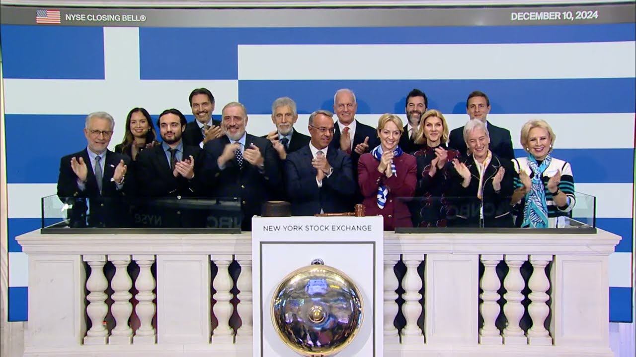 2024 Greek American Issuer Day NYSE Closing Bell