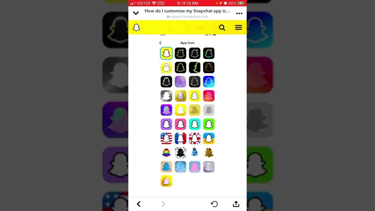 How to add a CUSTOM APP ICON in SNAPCHAT PLUS?