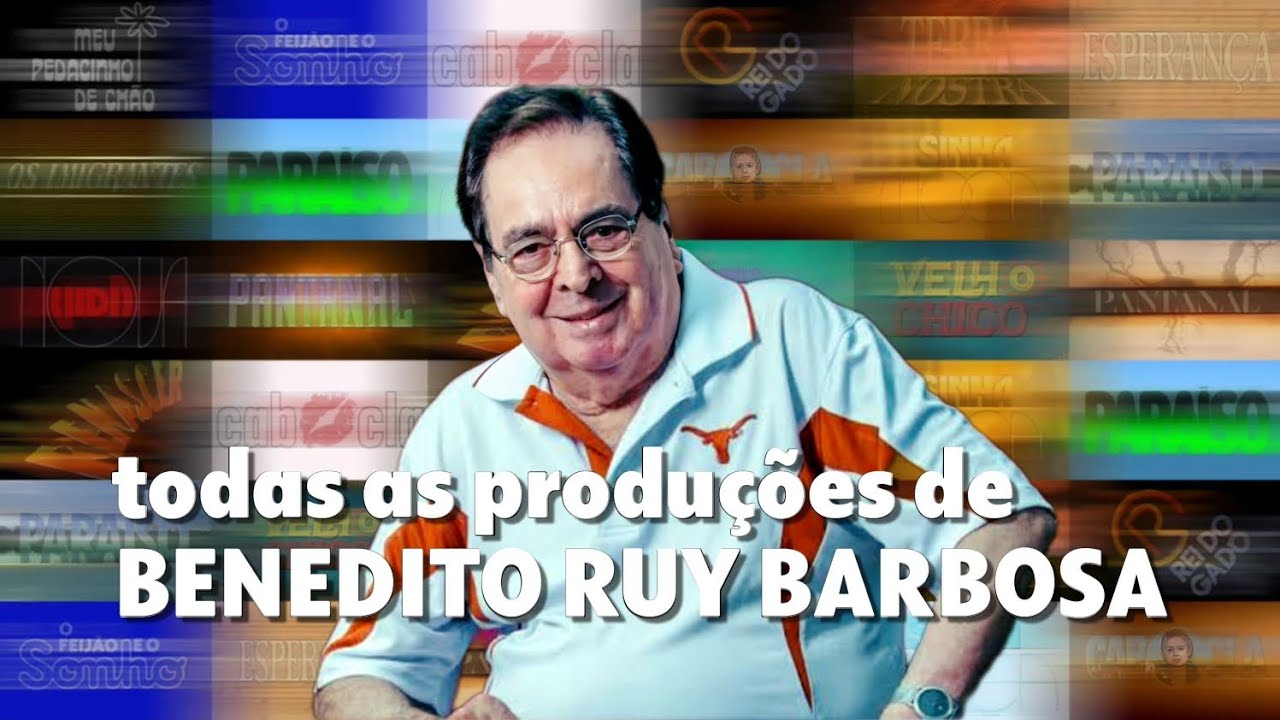 Lista das novelas escritas por Benedito Ruy Barbosa (1966-2022)