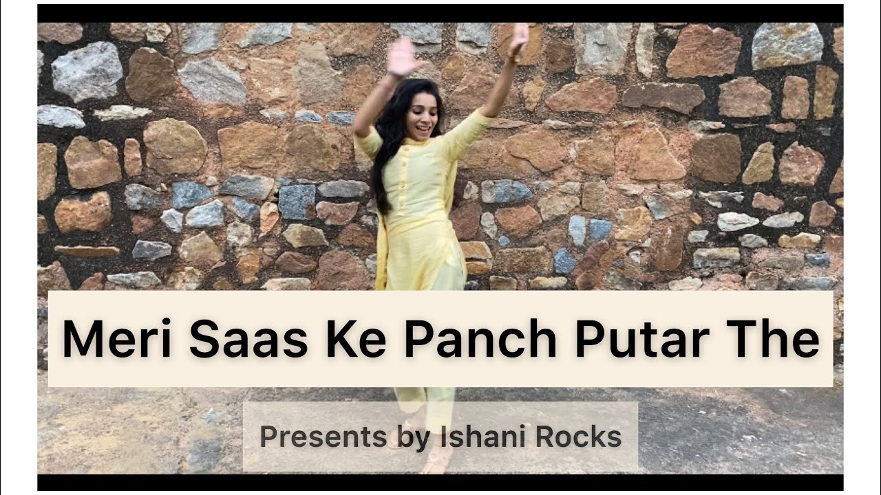 Meri Saas Ke Panch Putar The || Latest Haryanvi Folk Song 2k19 || Dance Cover By Ishani Rocks