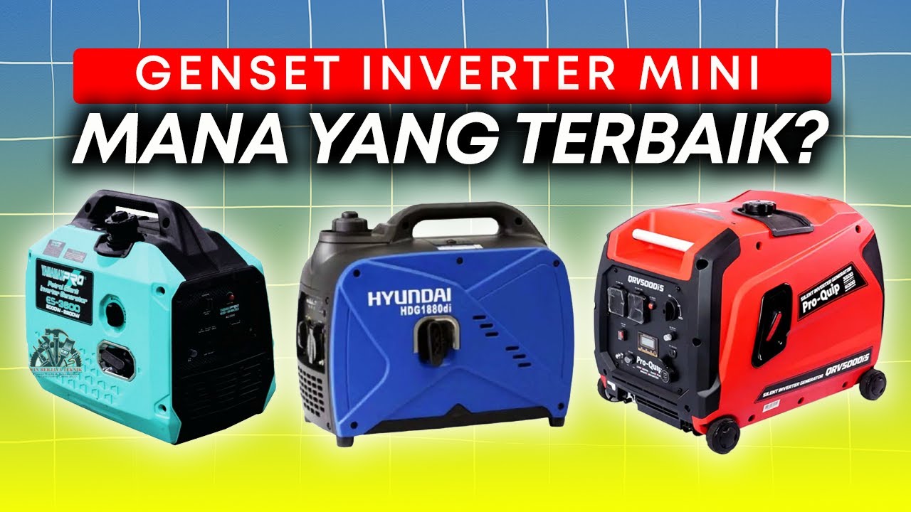5 Rekomendasi Genset Mini Inverter Terbaik (2026)‼️