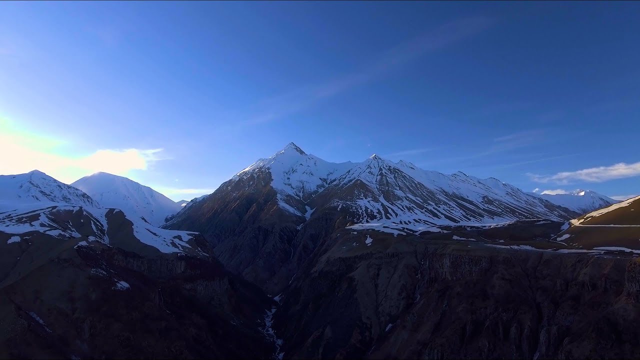 Отлетим! Горы Грузии, 4k