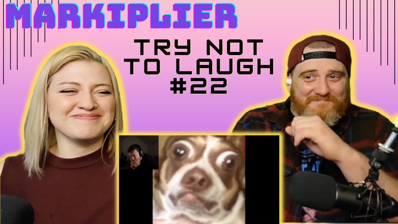«Попробуй не засмеяться, испытание №22» @markiplier | Реакция HatGuy и Никки