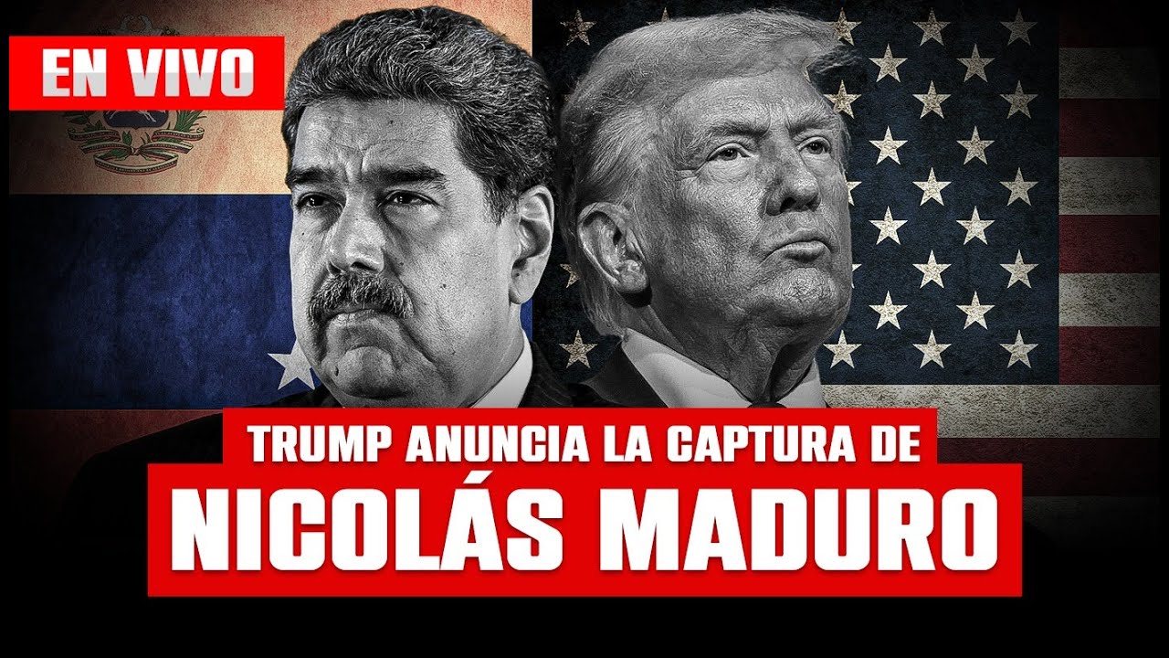 EN VIVO: Trump se pronuncia sobre la captura de Nicol&aacute;s Maduro