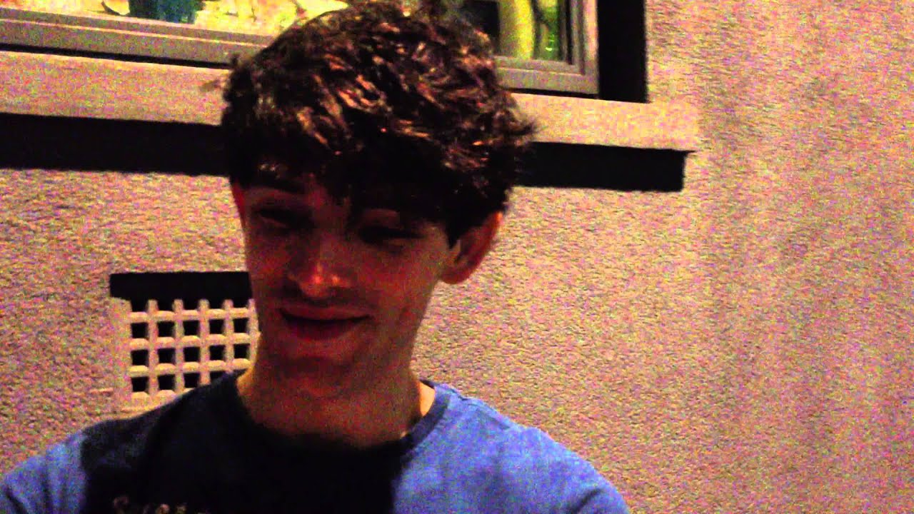 COLIN MORGAN @ STAGE DOOR AFTER MOJO PLAY, LONDON OCTOBER 2013