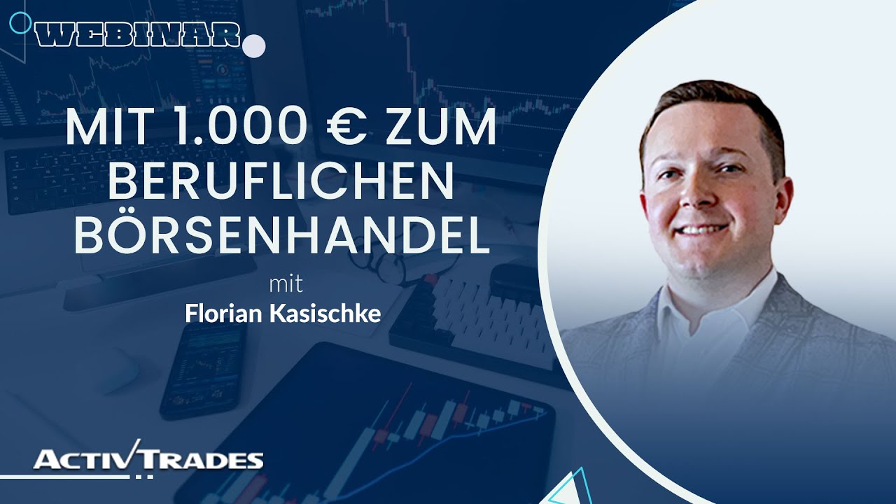 Mit 1.000 € zum beruflichen Börsenhandel - DAX Live Trading