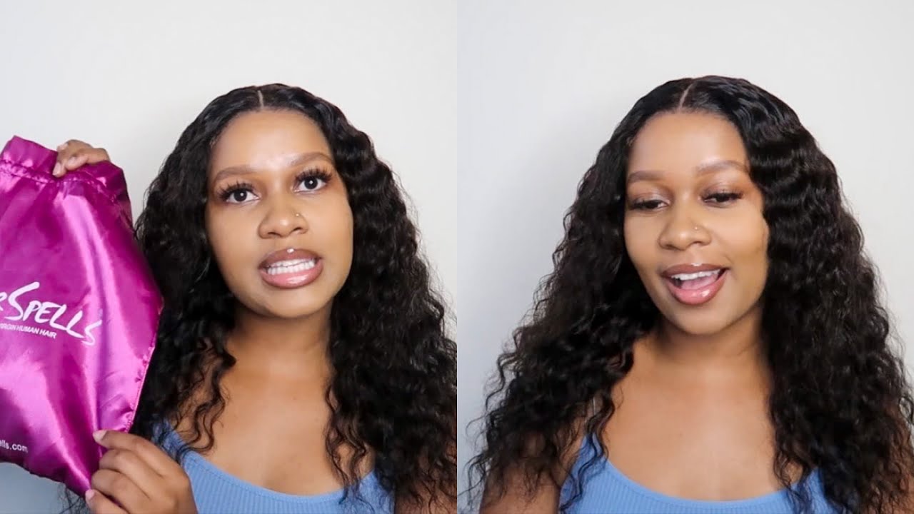 MUST HAVE 16 inch DEEP WAVE WIG 💕 ft. HAIRSPELLS | ONA OLIPHANT