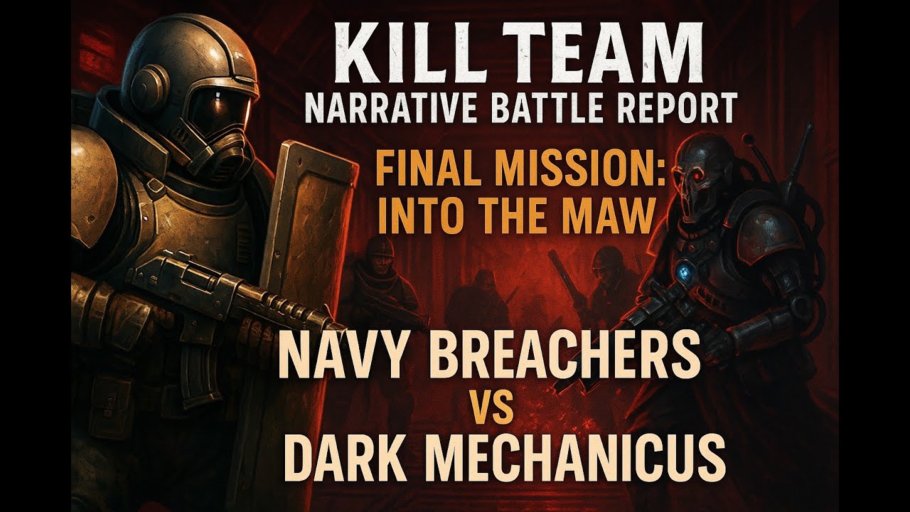 Kill Team Narrative Battle Report – FINAL MISSION | Imperial Navy Breachers vs Dark Mechanicus