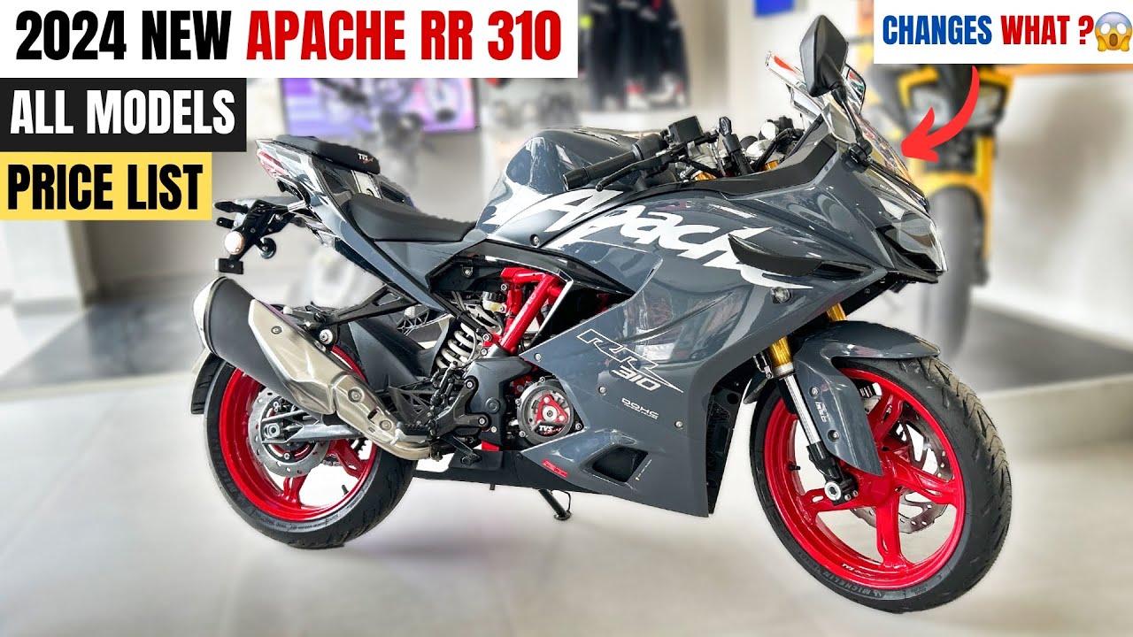 Tvs Apache RR310 New Model 2024 Most Detailed Review: All Models On Road Price