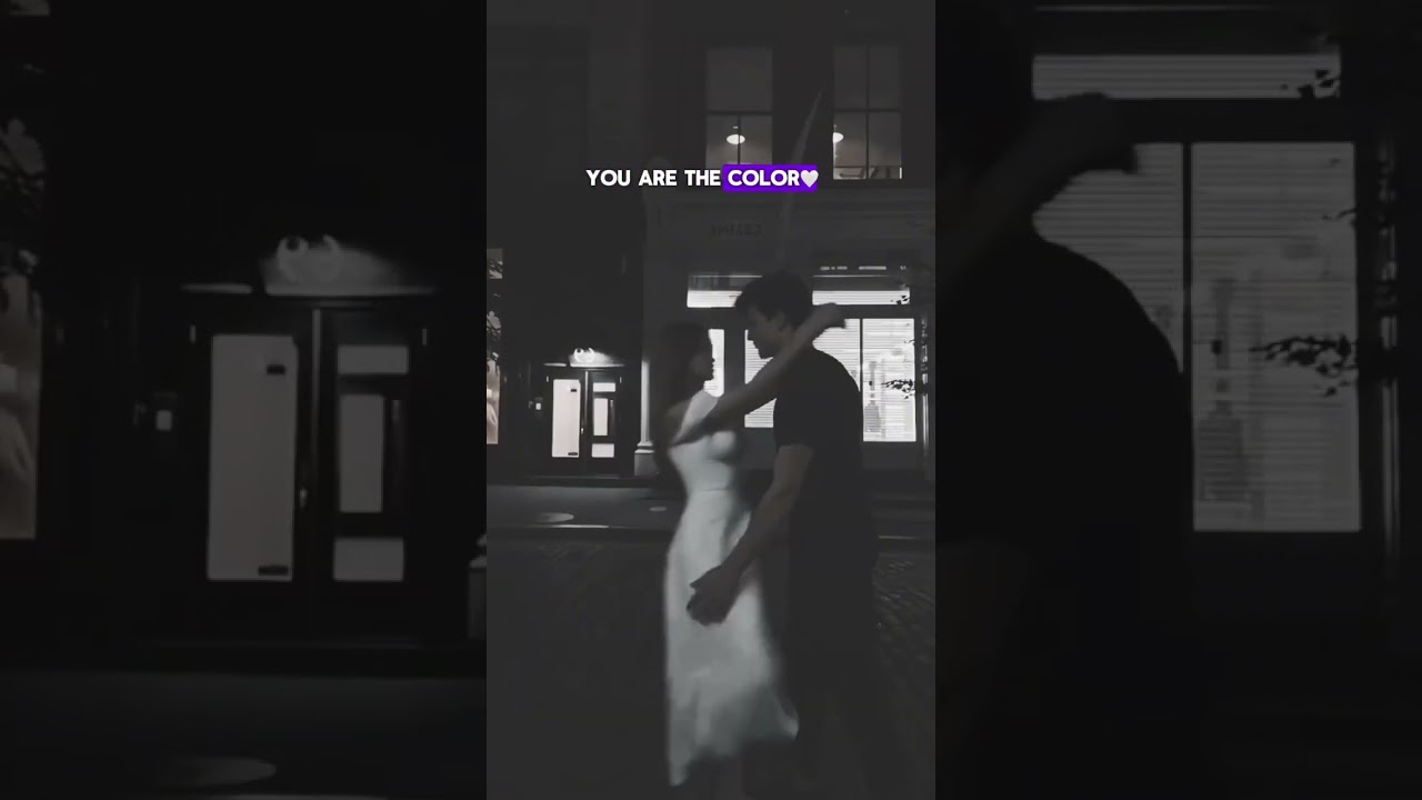 She was the colour #romance #romanticvideos #romanticcontent #love #romanticfeelings #couples