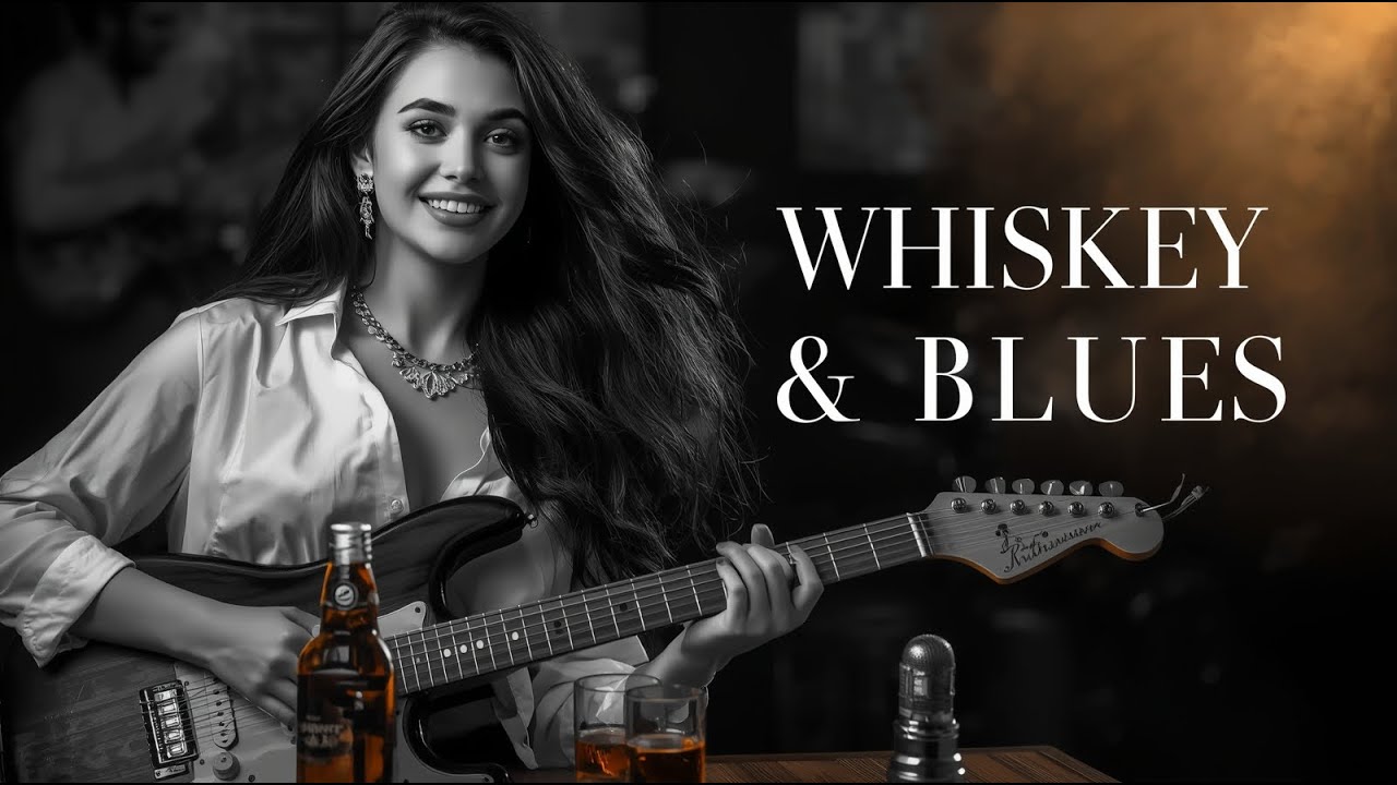 Relaxing Whiskey Blues Music 🎸 Broken Strings, Lonely Roads & Smoky Nights | Best Slow Blues Mix