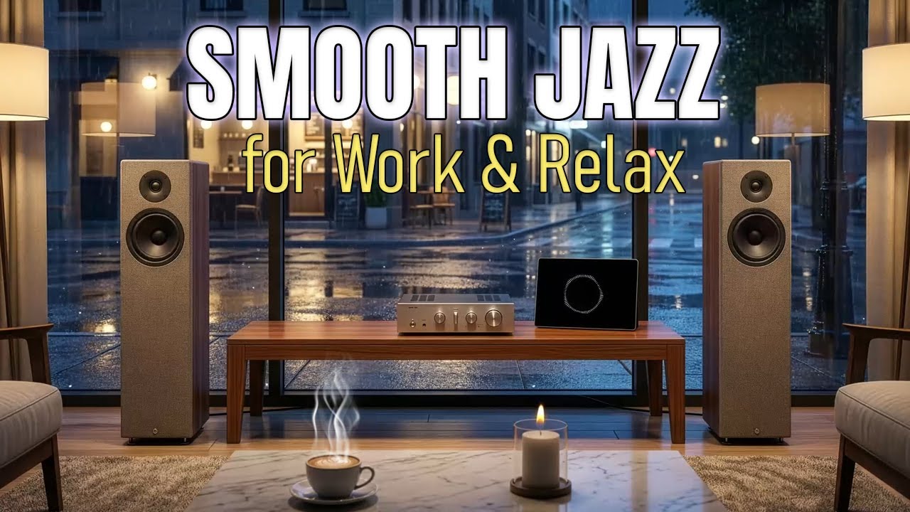 Smooth Jazz & Soulful R&B Chill Mix ✨  Luxury Lounge Music for Work & Relax
