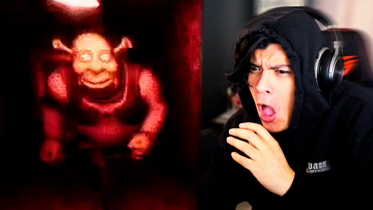 Nooooo shrek!!!!😨😨 - FIVE NIGHTS AT SHREK'S HOTEL