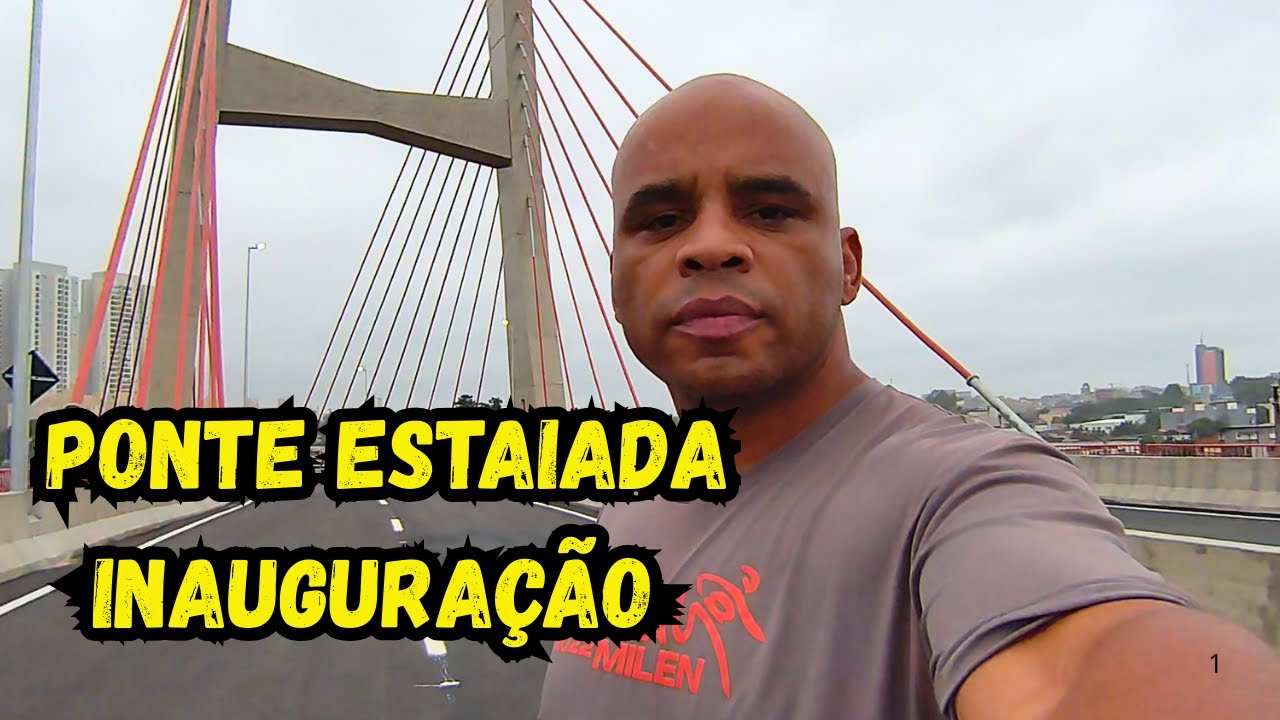 Como está a Ponte Estaiada em São Bernardo do Campo... #running #corridaderua