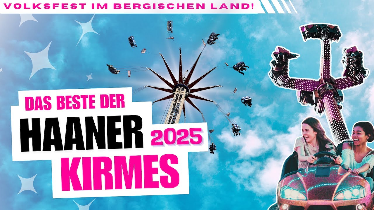 🎡🎢🎠 Haaner Kirmes 2025 🤗 Das XXL-Herbst-Highlight im Bergischen 🤩 Mega Fahrgesch&auml;fte am Start 😍