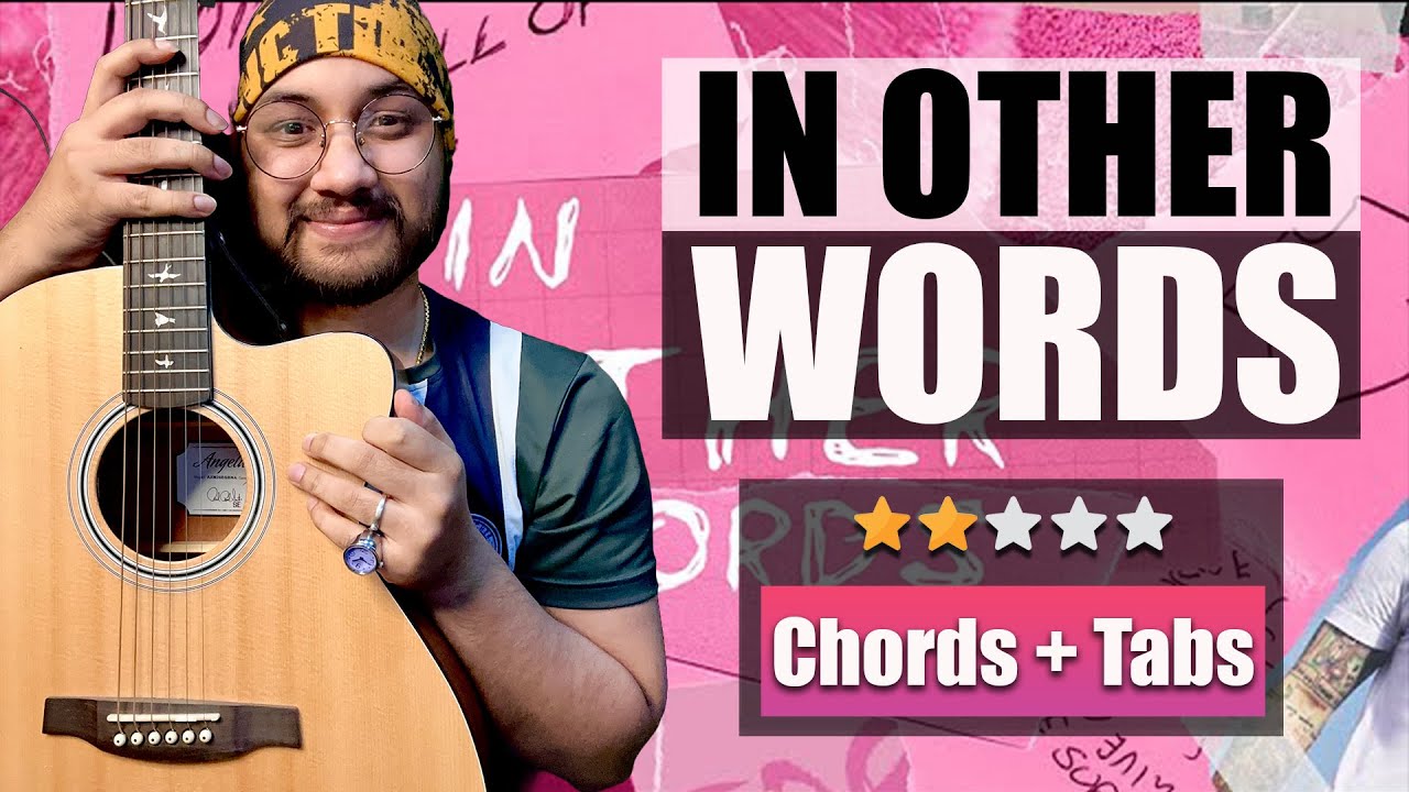 In Other Words Guitar Tutorial | Ed Sheeran | Chords + Tabs | Guitar Lesson