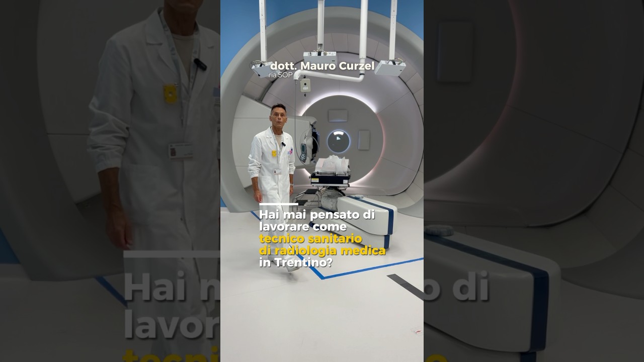 Lavora come tecnico sanitario di radiologia medica in Trentino