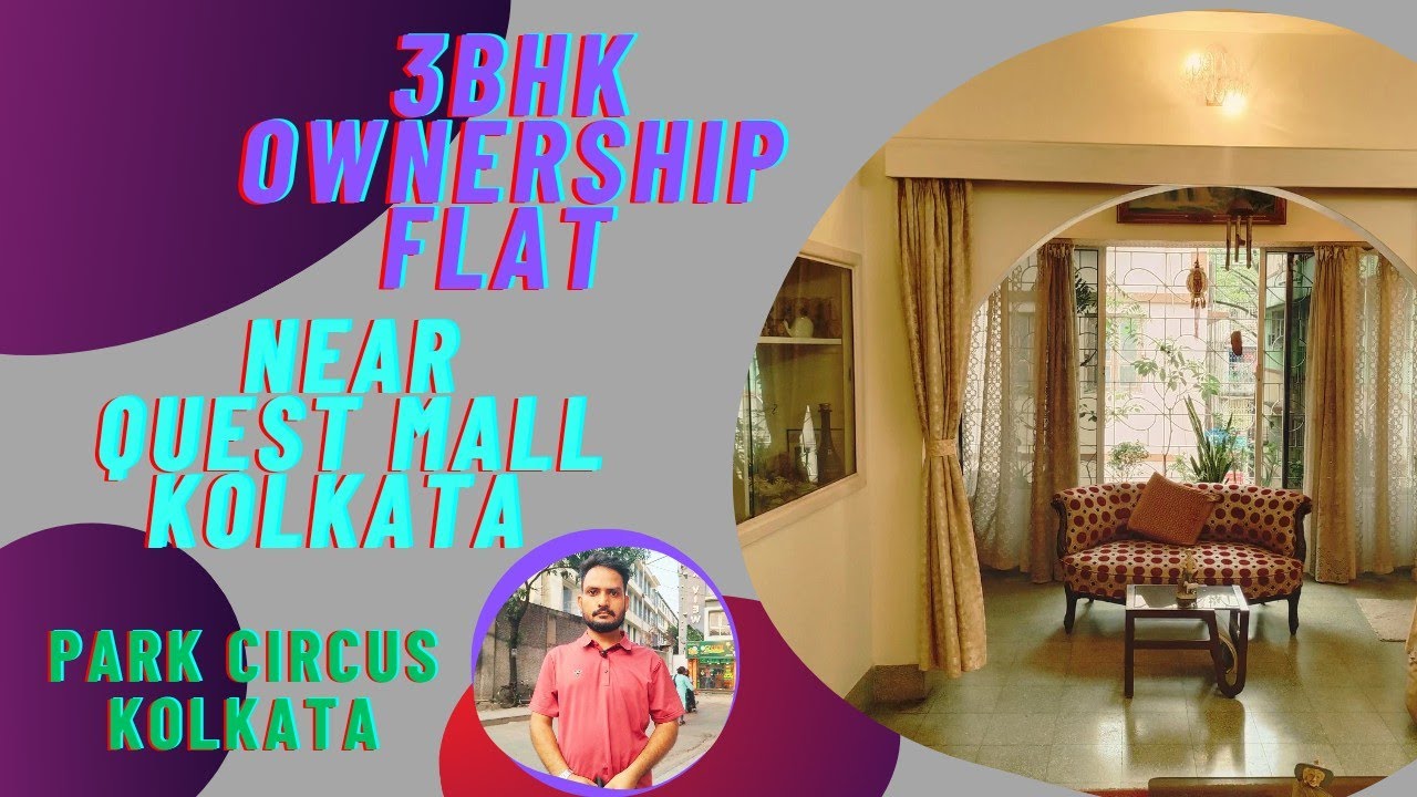 3BHK OWNERSHIP FLAT/ RESALE & LOW BUDGET/ KARAYA ROAD/ BECK BAGAN KOLKATA/ NEAR- QUEST MALL