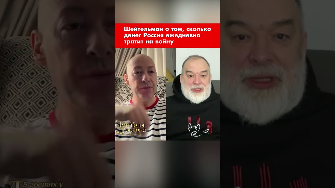 Шейтельман о том, сколько денег Россия ежедневно тратит на войну #shorts