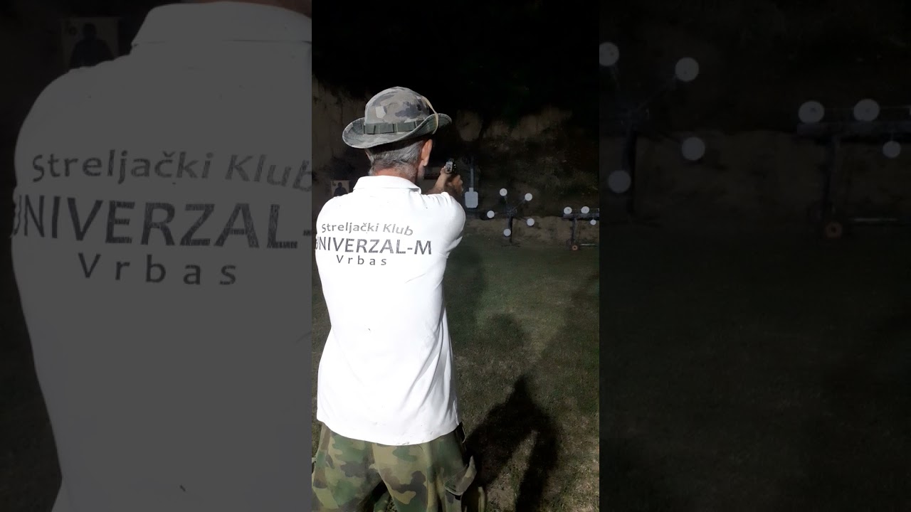 Sig M 17 9mm. Streliste Univerzal-M Vrbas