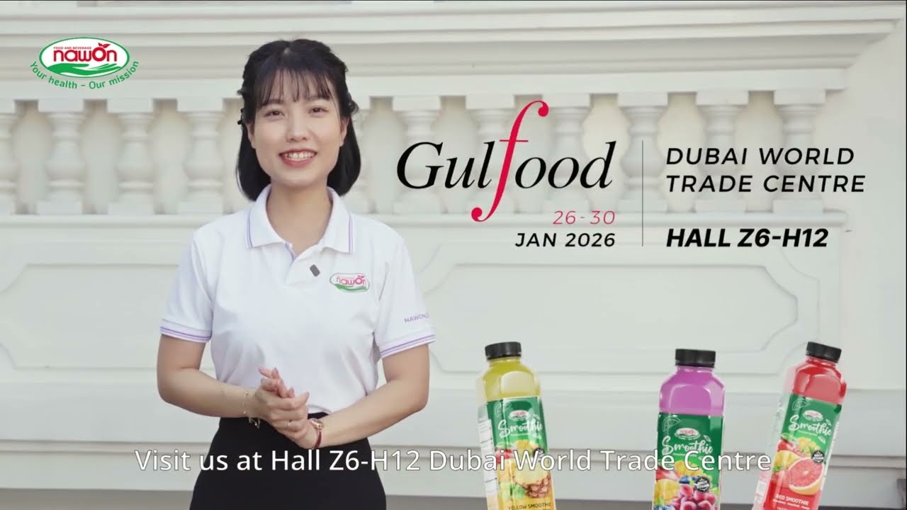 🔥 NAWON Shakes Up Gulfood 2026 with Explosive Flavors!🔥