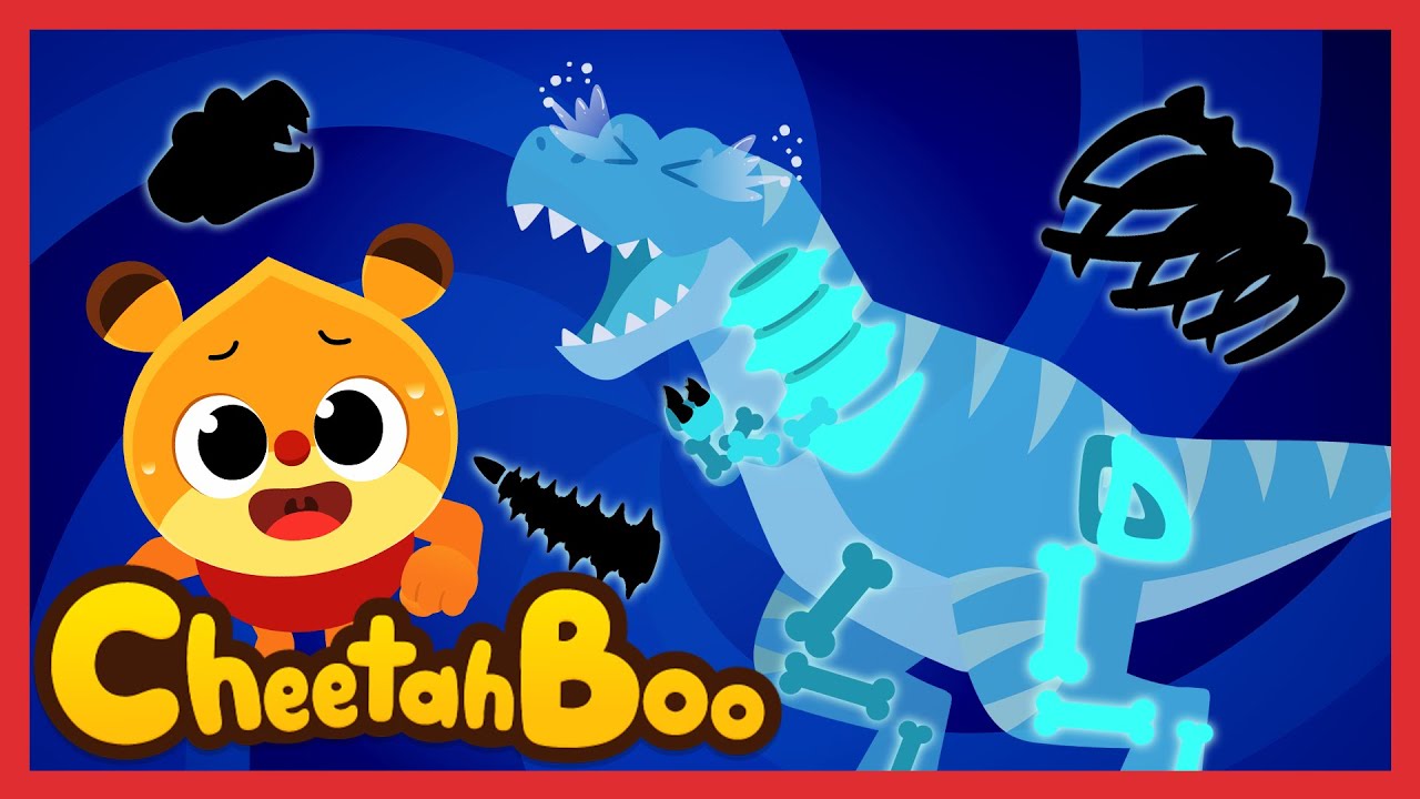 [Baru!🥳] Tulangku Hilang! | Lagu dino | Lagu Anak | #Cheetahboo