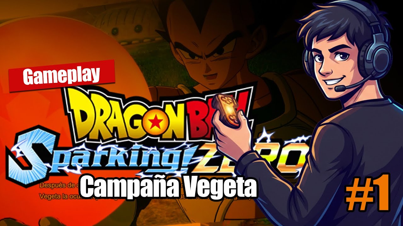 Dragon Ball Sparking Zero - Campaña Vegeta (parte 1) PS5